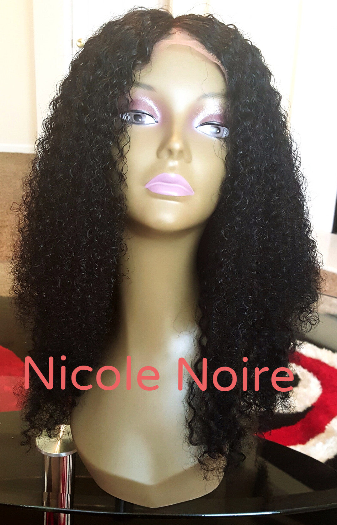 Nicole human hair lace front wig best sale